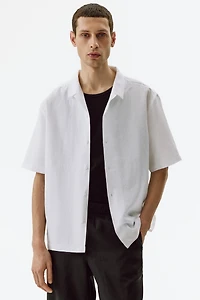 Relaxed-Fit Linen-Blend Resort Shirt