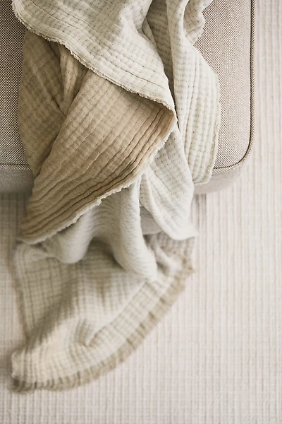 Couverture en mousseline de coton