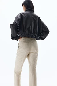 Pantalon sur mesure en lin mélangé