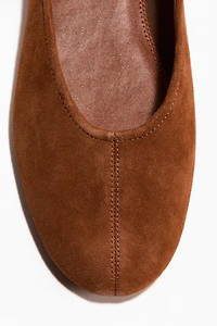 Suede Flats