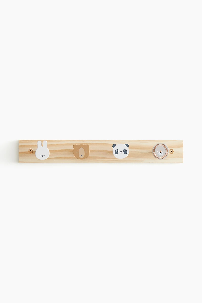 Wooden Wall-mounted Rack