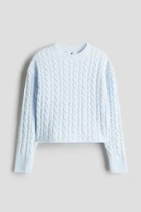 Cable-Knit Sweater