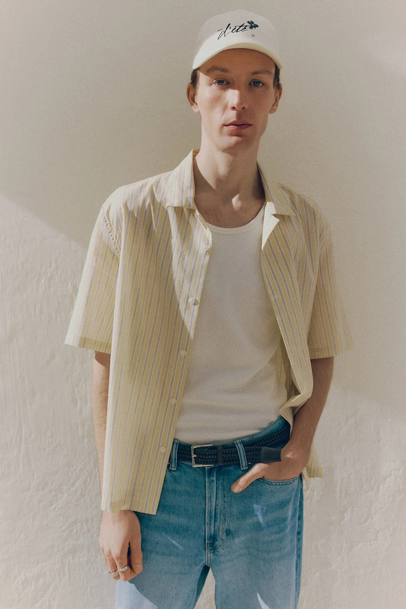 Regular-Fit Cotton Resort Shirt