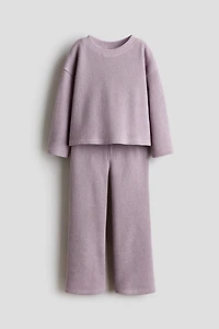 2-Piece Waffled Cotton Set