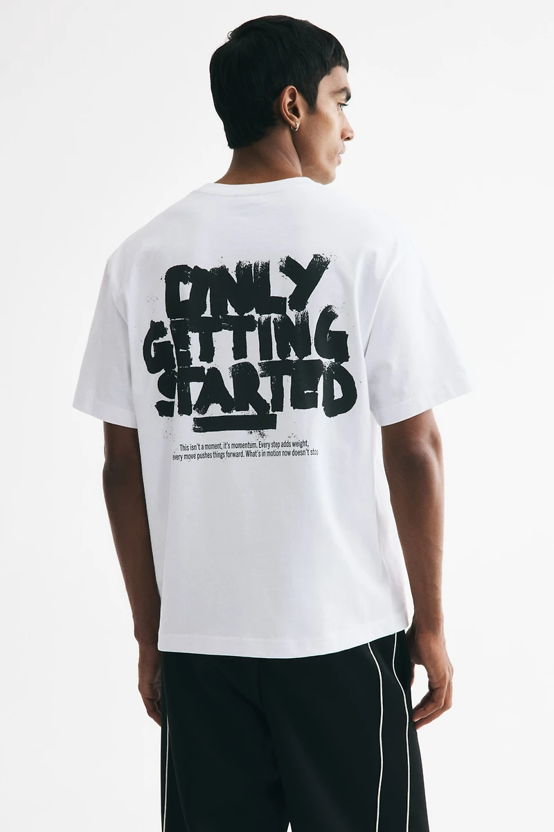 Loose Fit Printed T-shirt