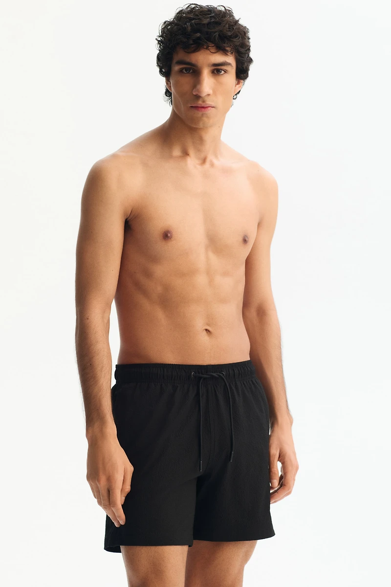 Textured Swim Shorts