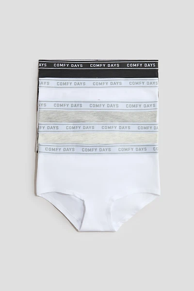 5-Pack Cotton Hipster Briefs