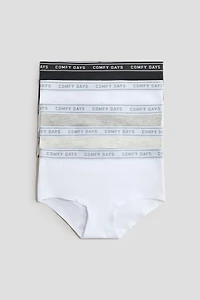 5-Pack Cotton Hipster Briefs