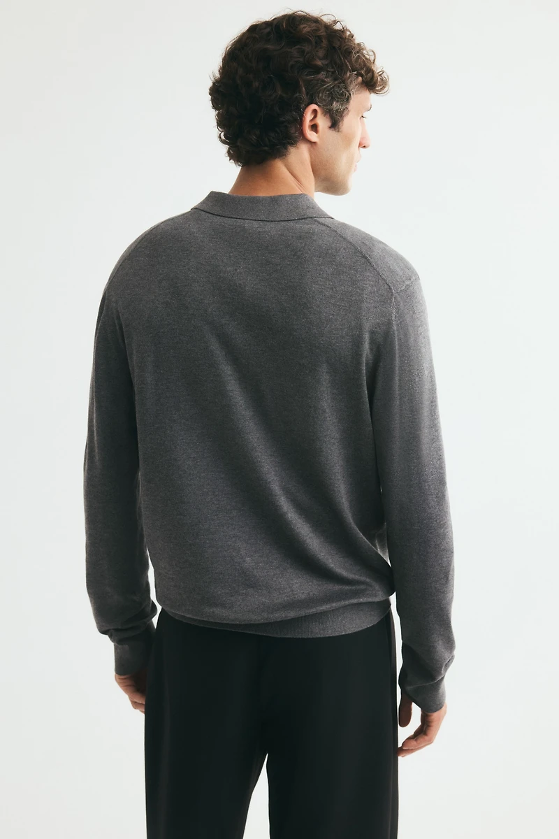 Regular-Fit Knit Polo Shirt