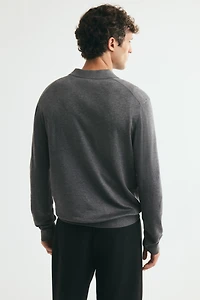 Regular-Fit Knit Polo Shirt