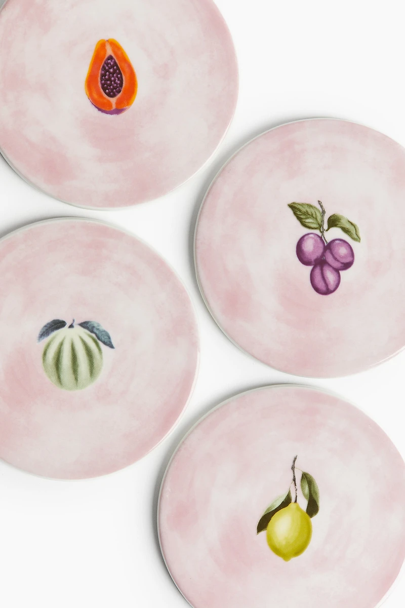 4-Pack Porcelain Coasters