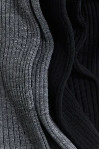 2-pack Rib-knit Leg Warmers