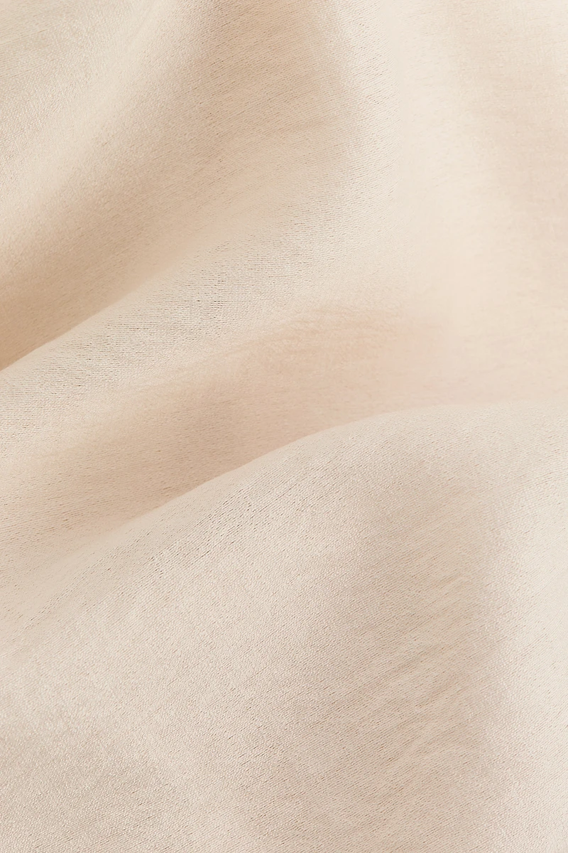 Robe tunique avec liens à nouer