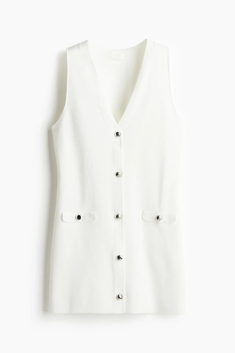 Robe à encolure en V