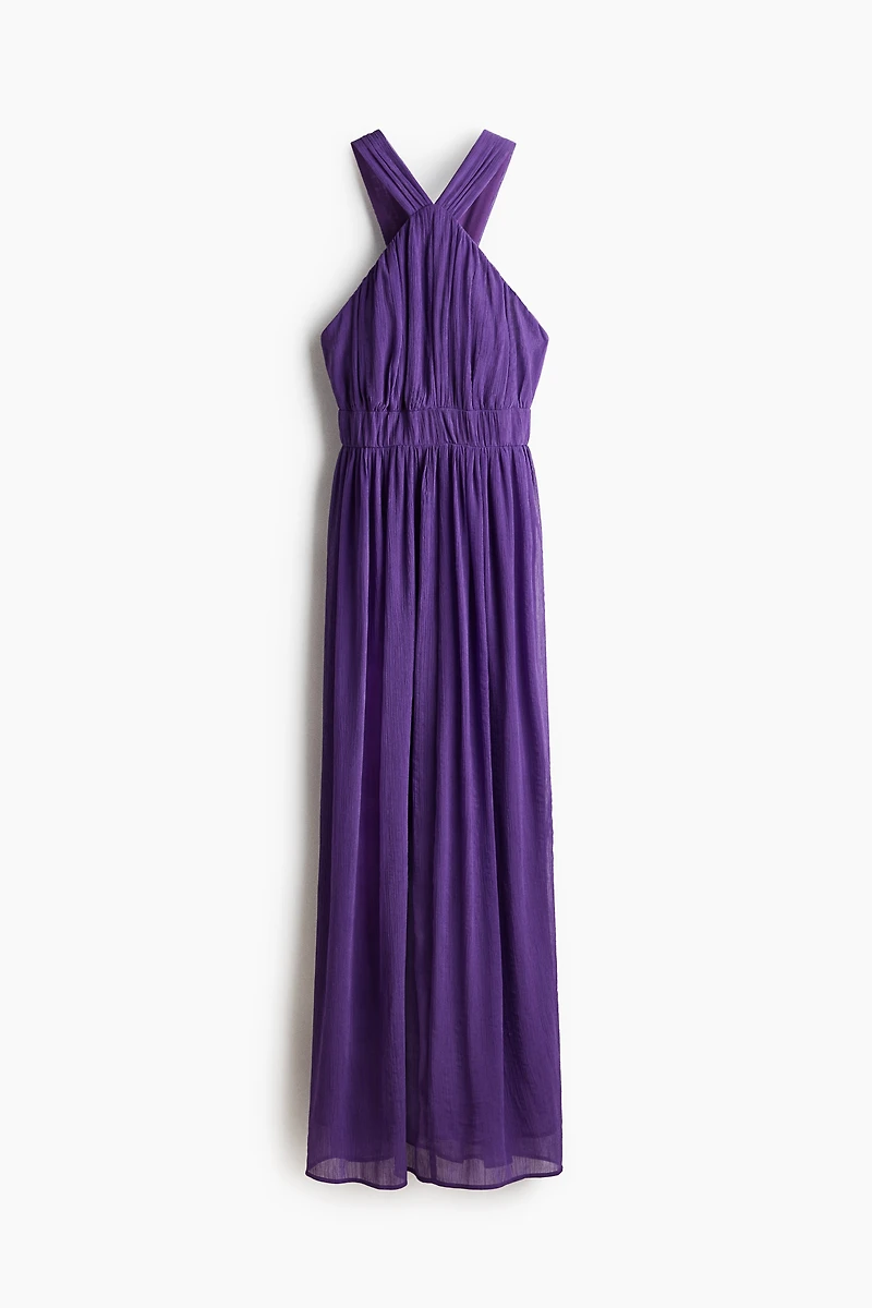 Robe à effet drapé