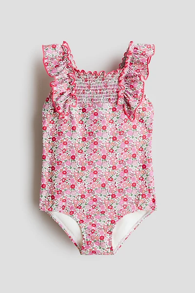 Ruffle-Trimmed Swimsuit