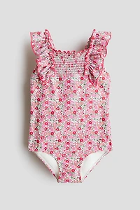 Ruffle-Trimmed Swimsuit