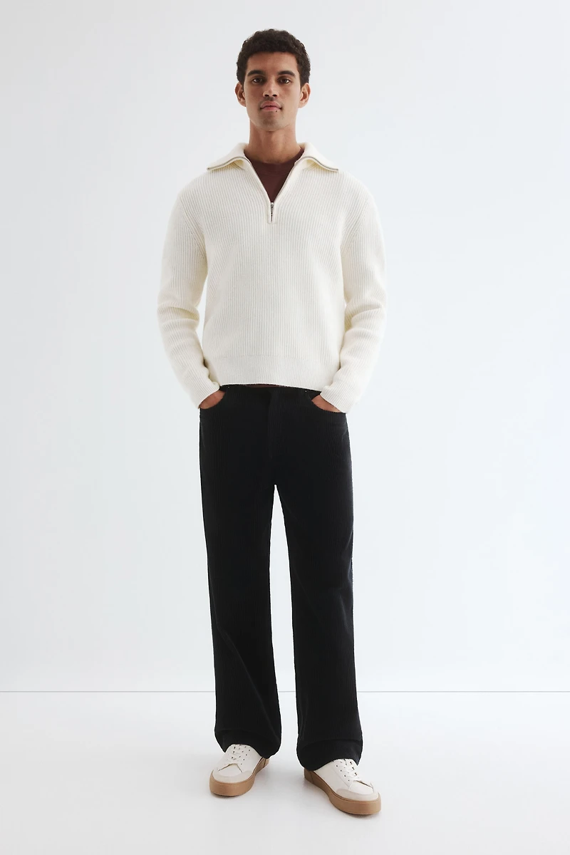Relaxed-Fit Corduroy Pants