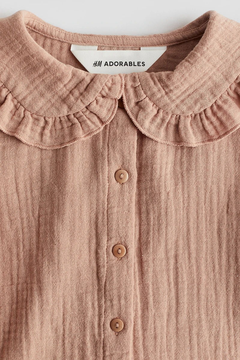 Cotton Muslin Blouse