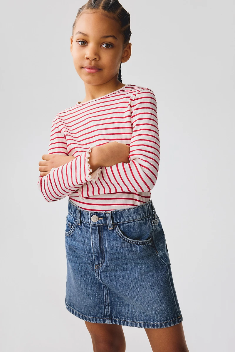 Denim Skirt