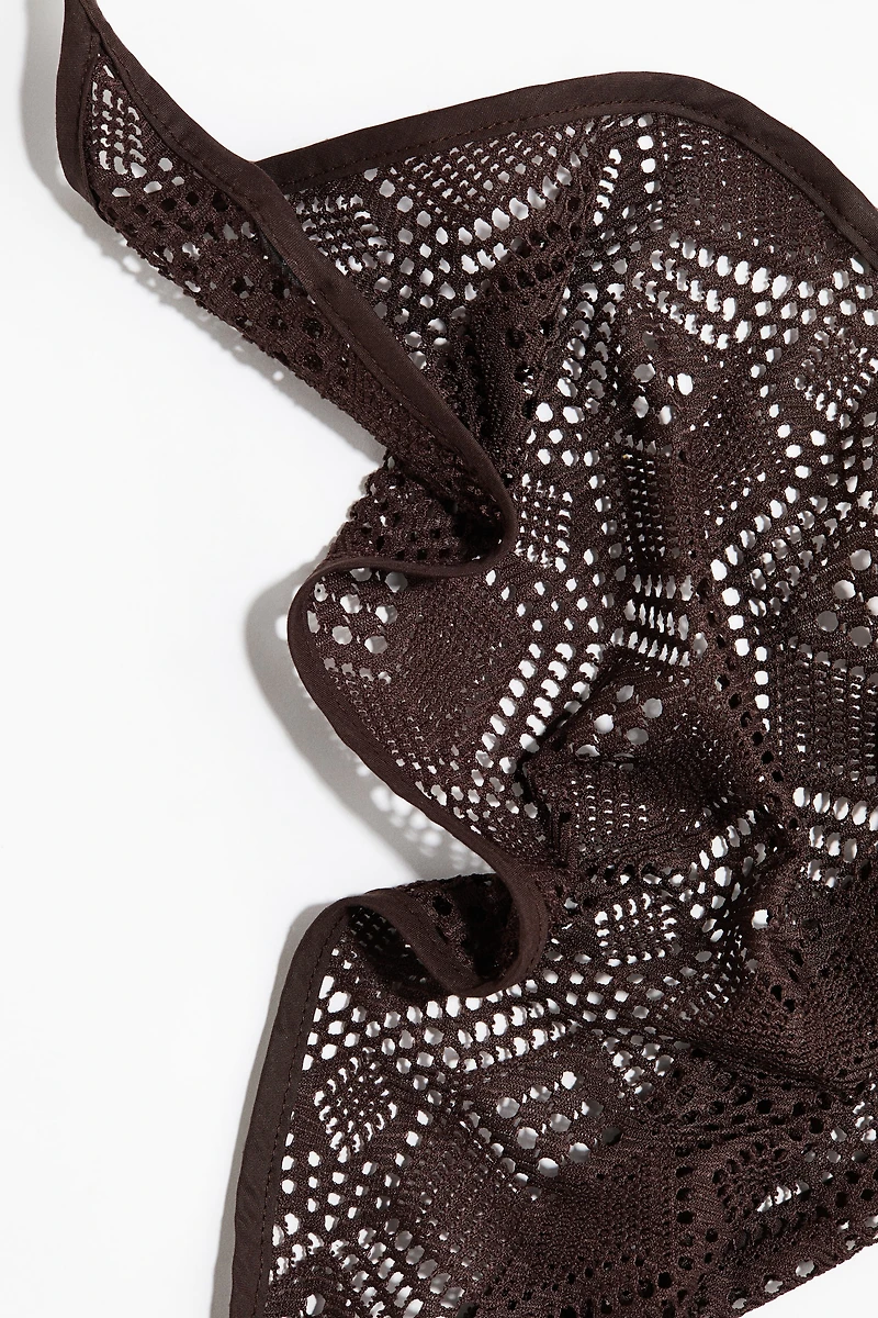 Crochet-Look Headscarf