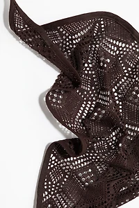 Crochet-Look Headscarf