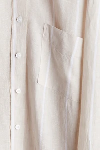 Chemise ample en lin