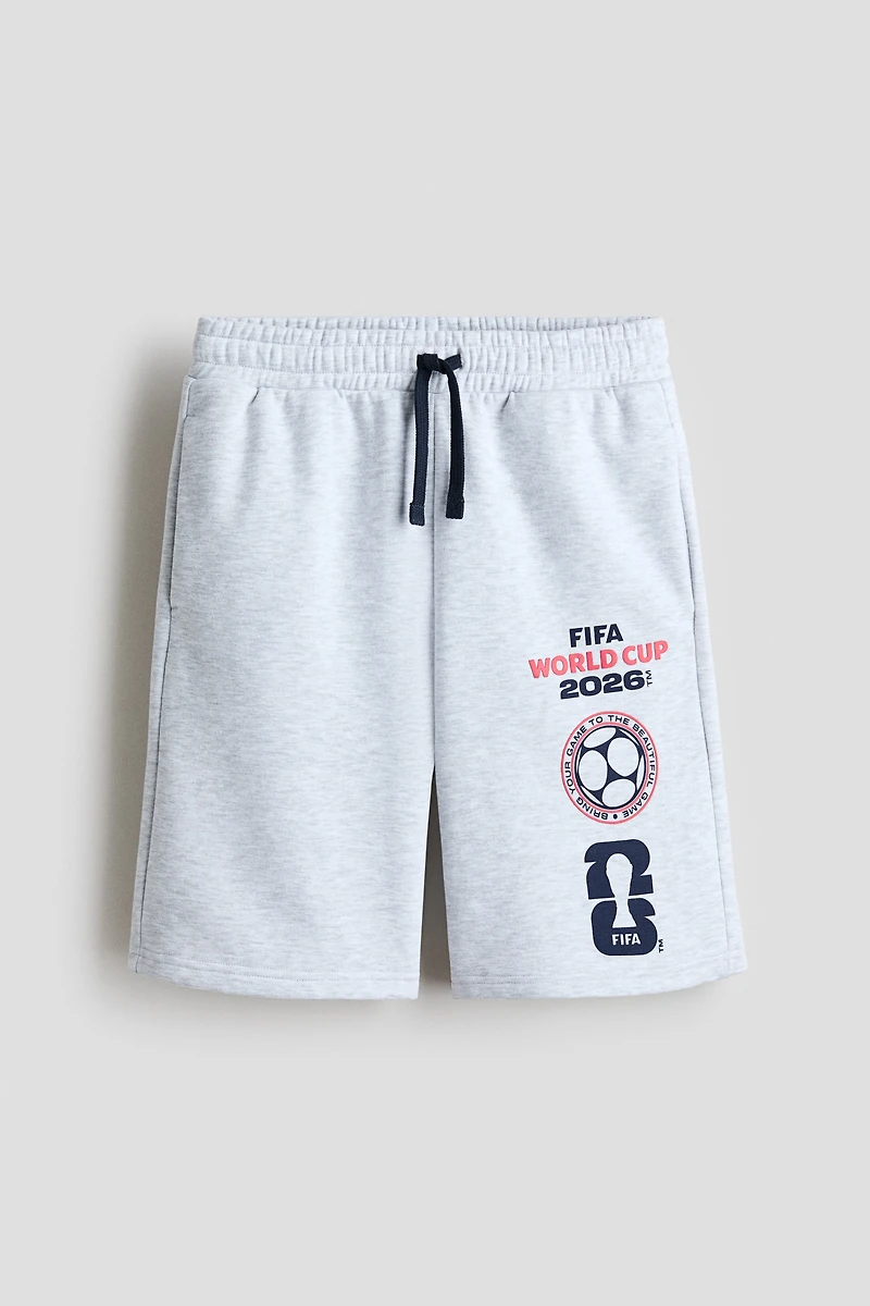 Printed Sweatshorts