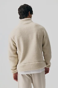 Regular Fit Fleece Activewear Jacket