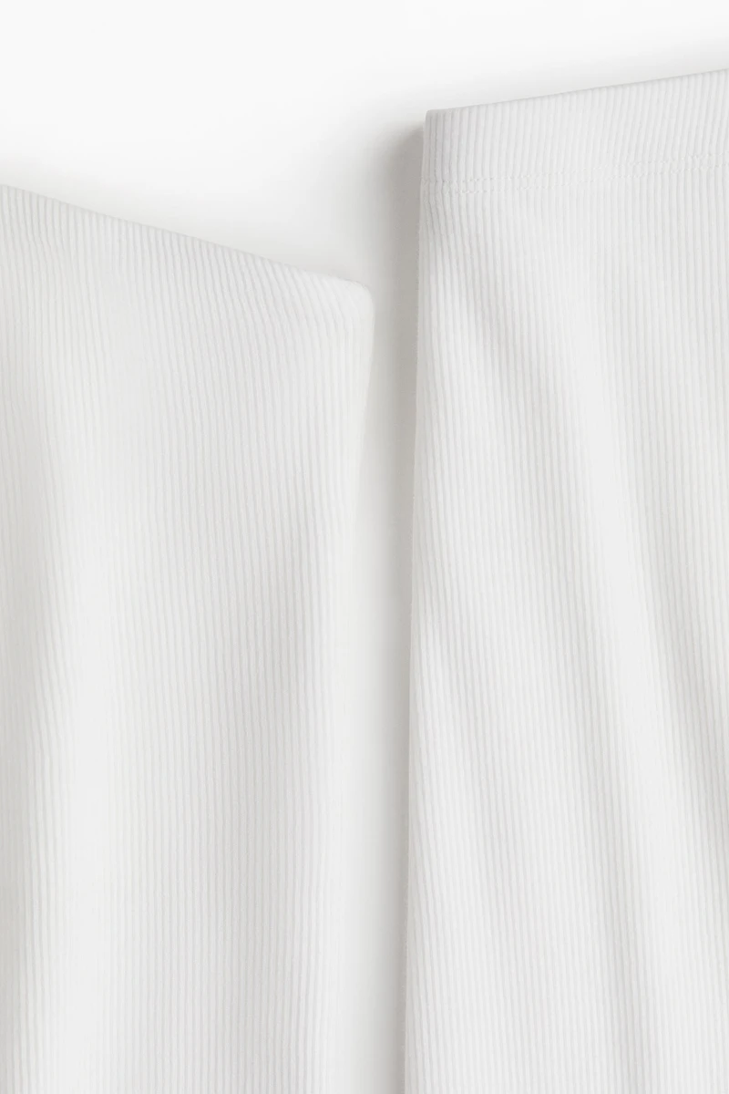 2-Piece Ribbed Top and Pants Set