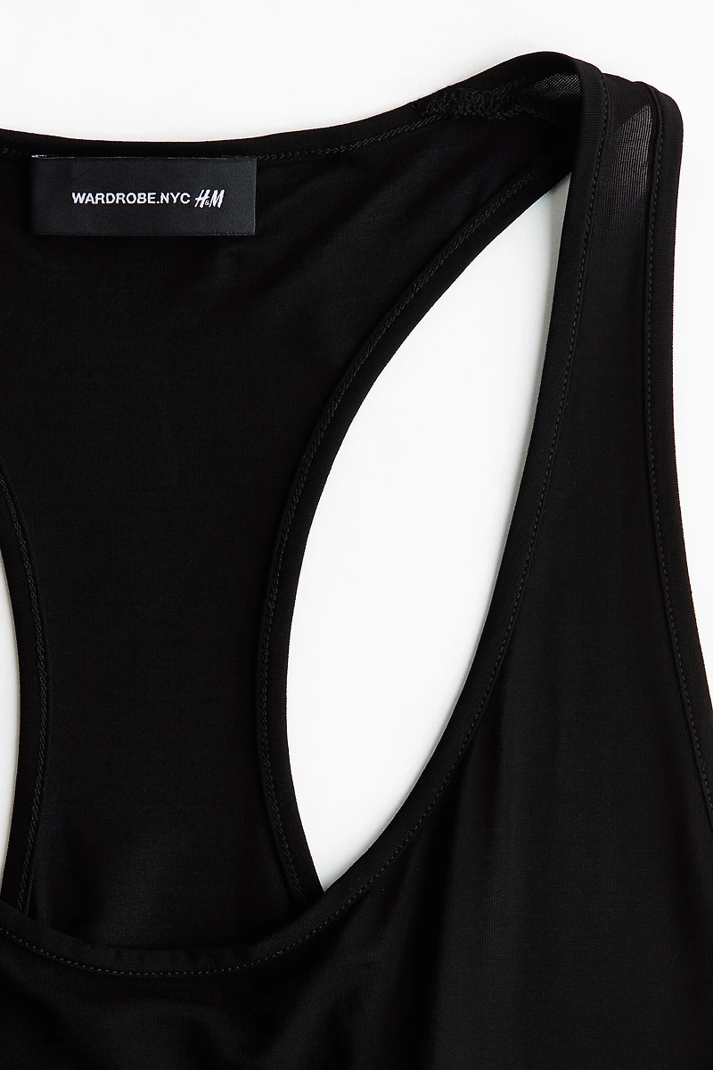 Sheer Sleeveless Bodysuit