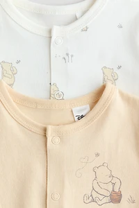 Lot de 2 pyjamas imprimés en coton
