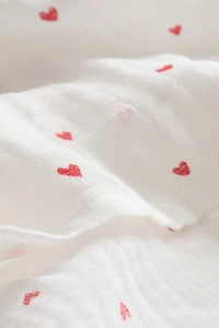 Couverture pour bébé en mousseline