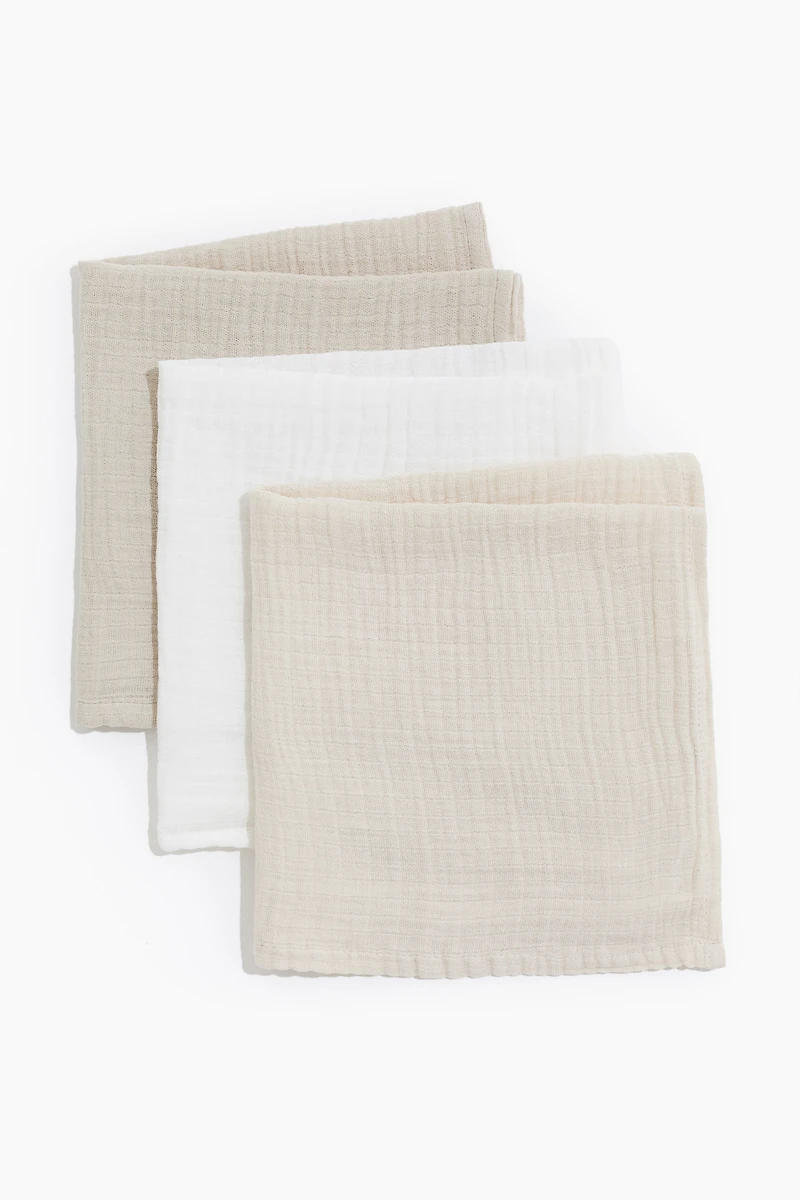3-Pack Muslin Cloths