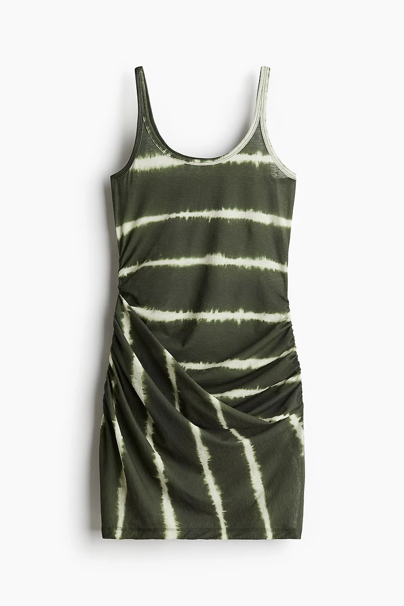 Draped Strappy Dress