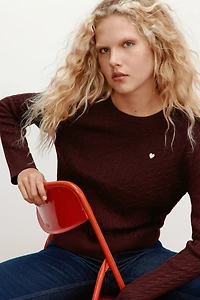 Cable-Knit Sweater