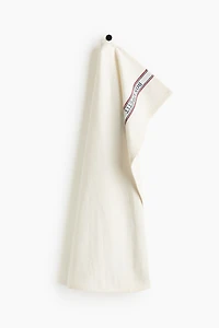 Linen-Blend Tea Towel