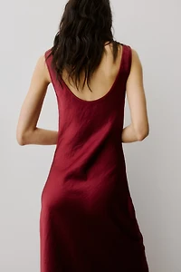 Satin Slip Dress