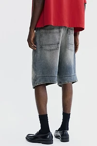 Short Super ample en denim