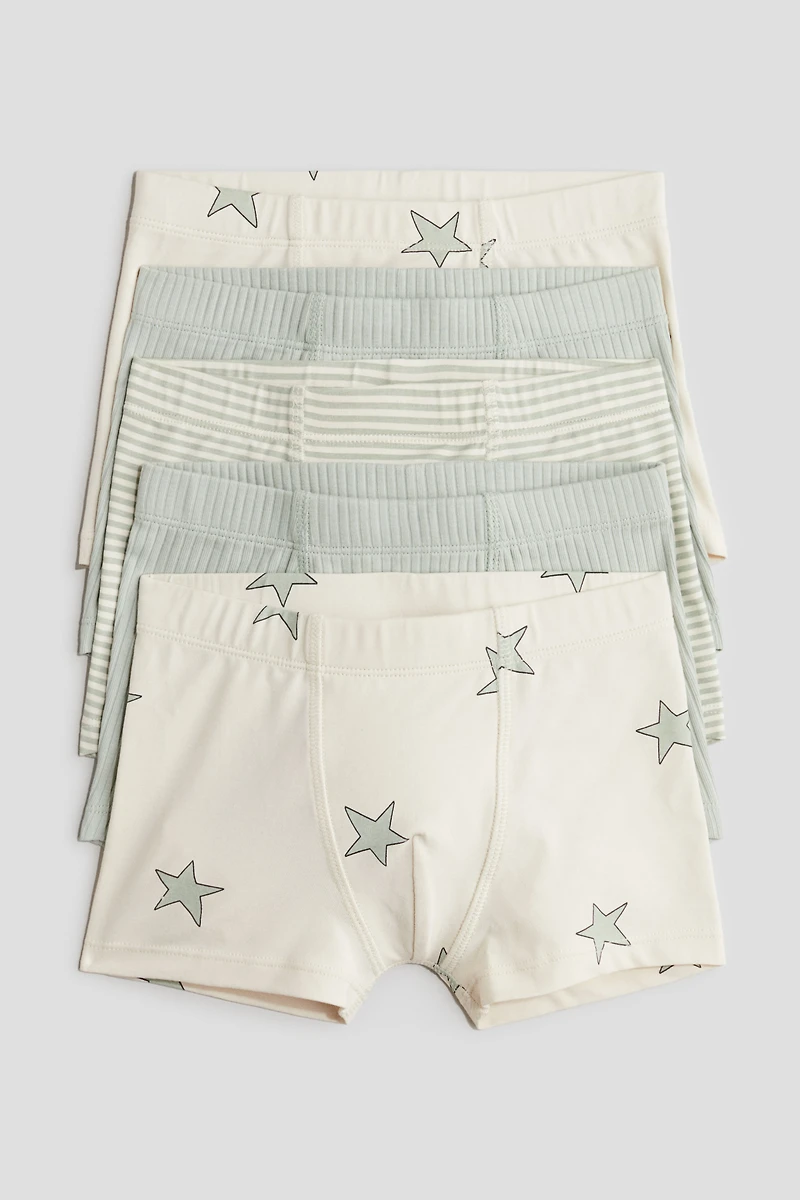Lot de 5 boxers