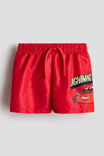 Short de bain imprimé