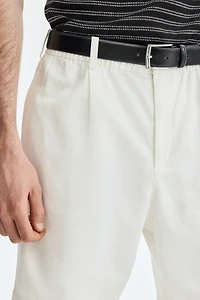 Short décontracté en lin mélangé