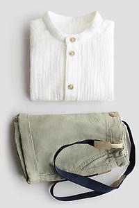 2-Piece Set with Suspenders