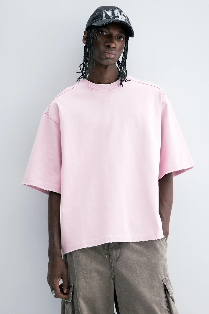 Oversized-Fit Boxy T-Shirt