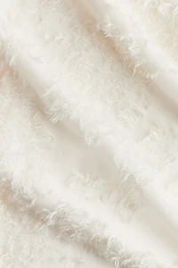 Chemise en tissu texturé