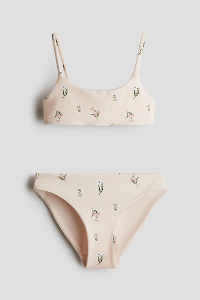 Maillot deux pièces imprimé