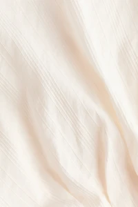 Chemise croisée en coton