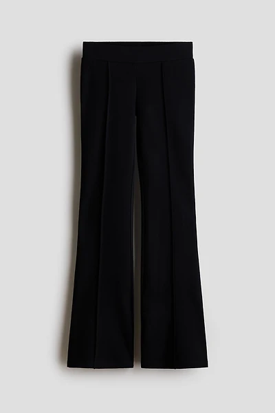 Flared Jersey Leggings