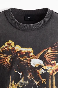 Loose-Fit Printed T-Shirt