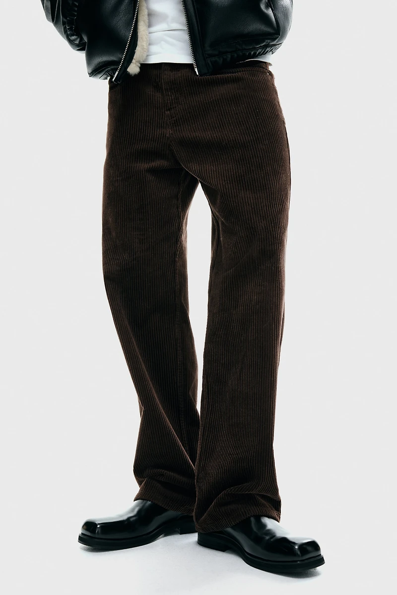 Relaxed-Fit Corduroy Pants